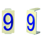 Seifel - Caractère amovible 6x11 chiffre 9 - conditionnement par sachet de 25 unités