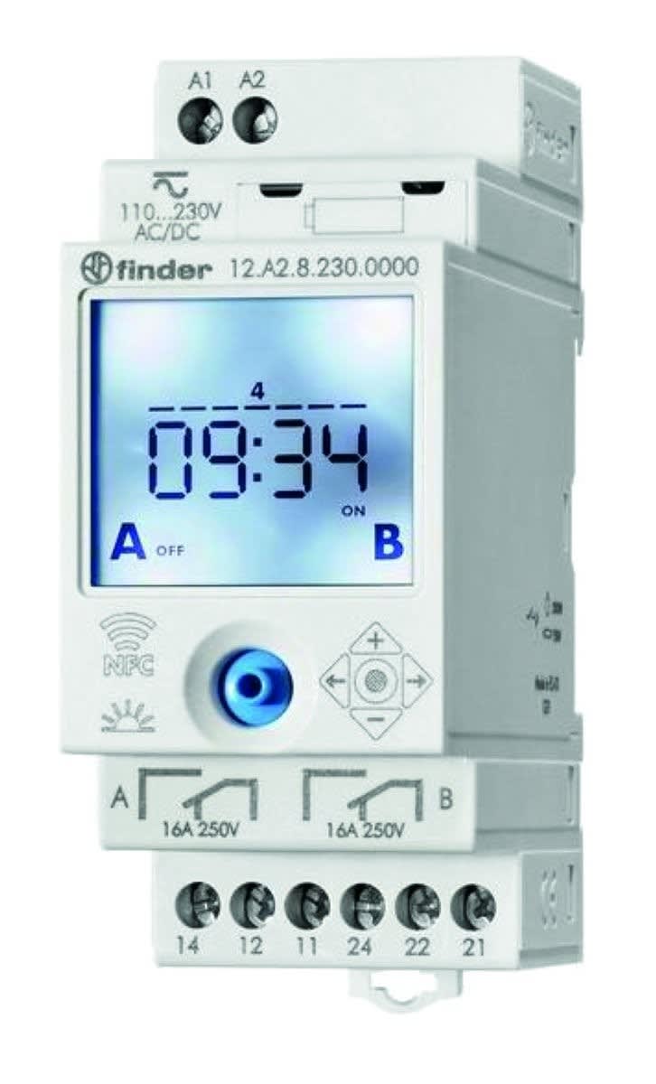 Seifel - Interrupteur Horaire astronomique 2 canaux 12A2 FINDER
