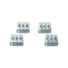 Seifel - Bornes individuelles isolées Eleco 3x16mm² (lot de 4)