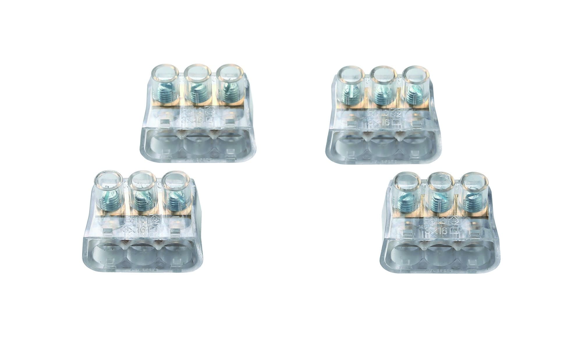 Seifel - Bornes individuelles isolées Eleco 3x25mm² (lot de 4)