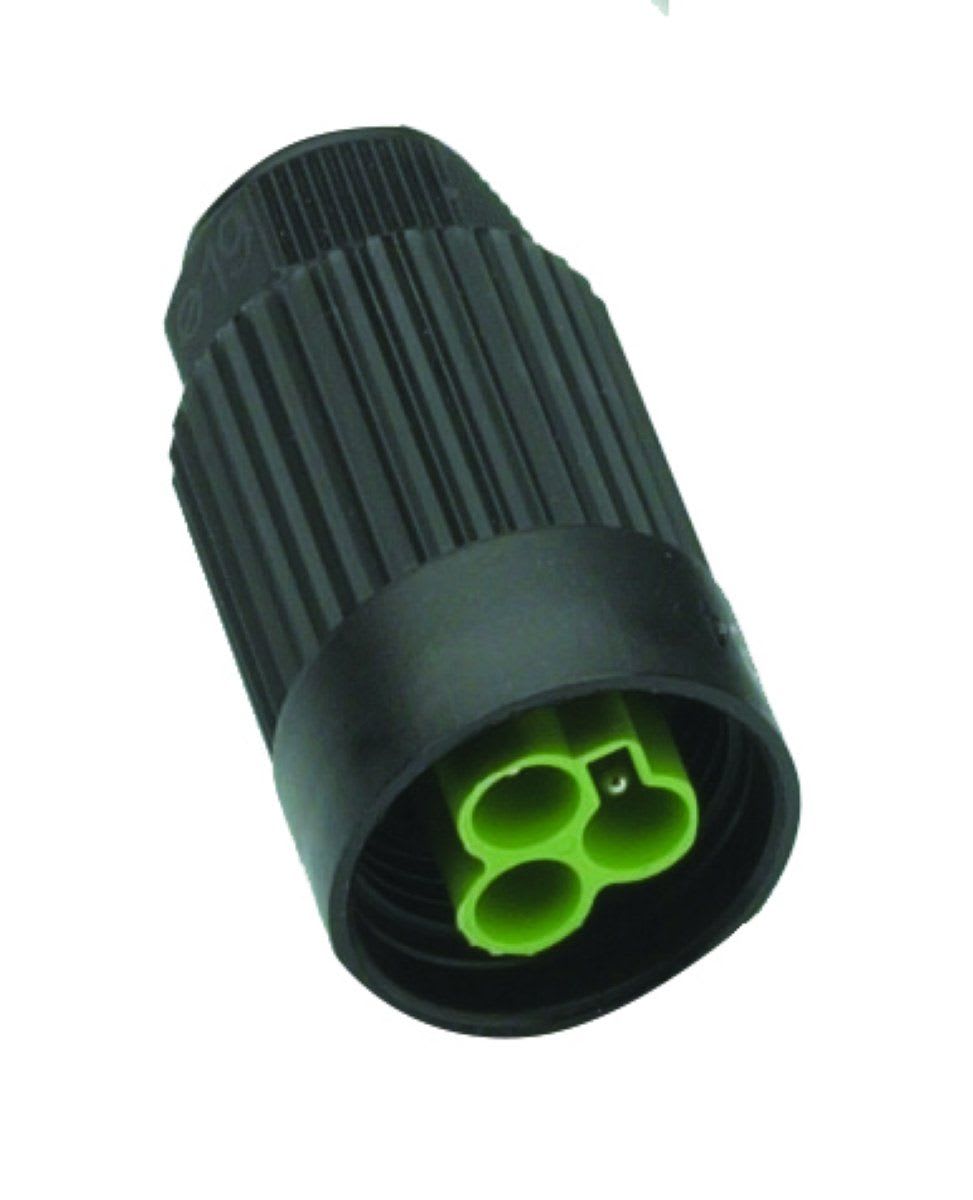 Seifel - Prise Prestilum 3 pôles  -  couleur noire