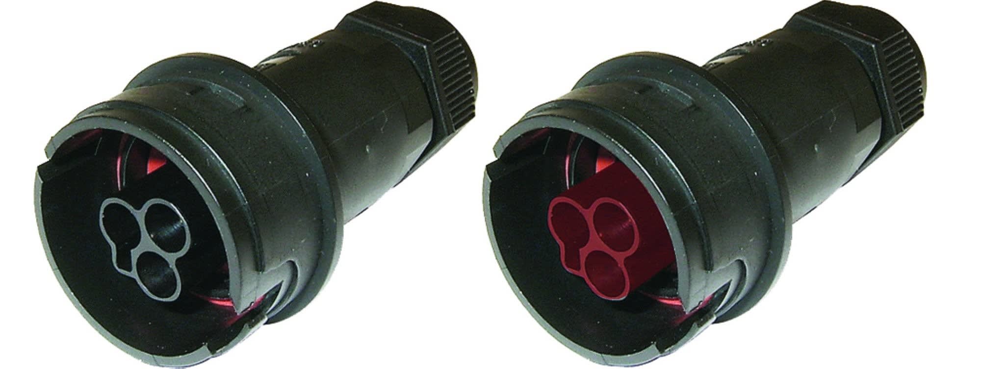 Seifel - Connecteur prise mâle/femelle 2 entrées linéaires 3 pôles - câble 5 à 14mm²