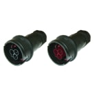 Seifel - Connecteur prise mâle/femelle 2 entrées linéaires 3 pôles - câble 5 à 14mm²