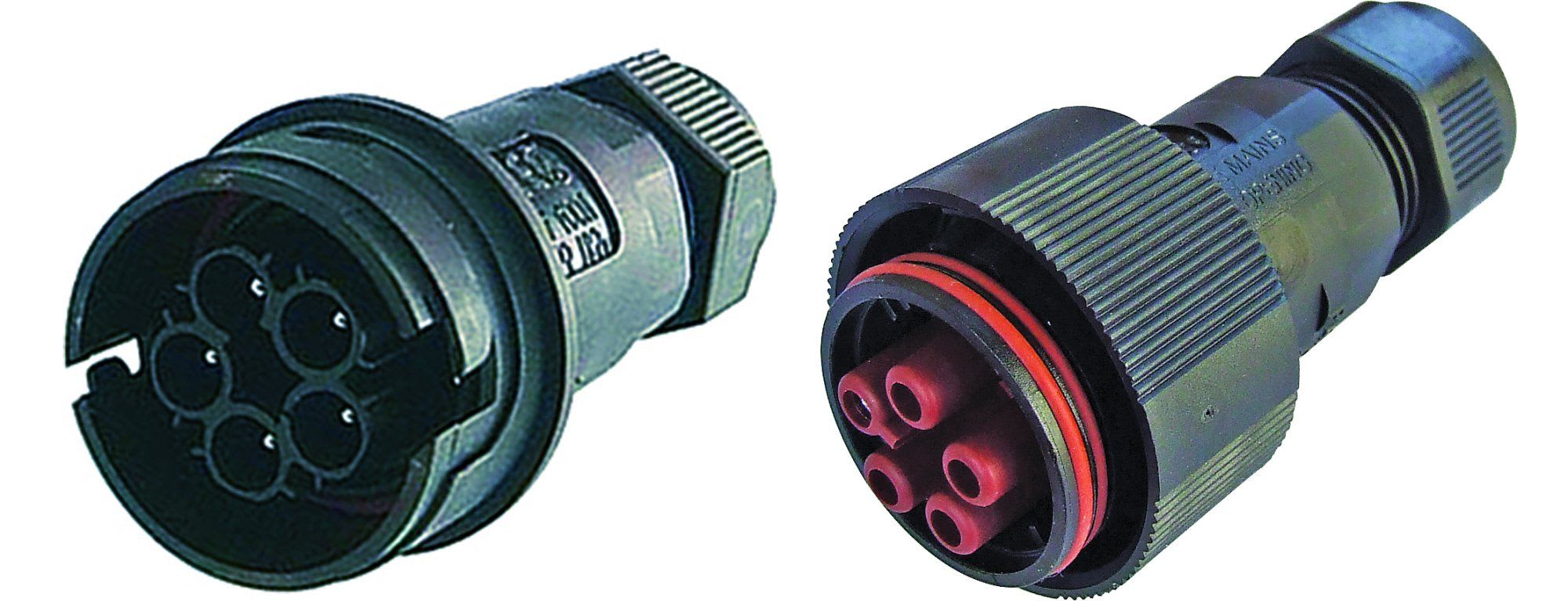 Seifel - Connecteur prise mâle/femelle 2 entrées linéaires 4 pôles - câble 5 à 14mm²