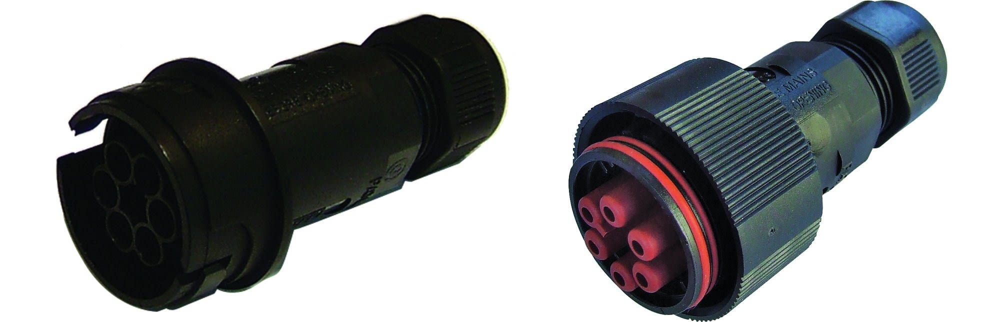 Seifel - Connecteur prise mâle/femelle 2 entrées linéaires 5 pôles - câble 5 à 14mm²