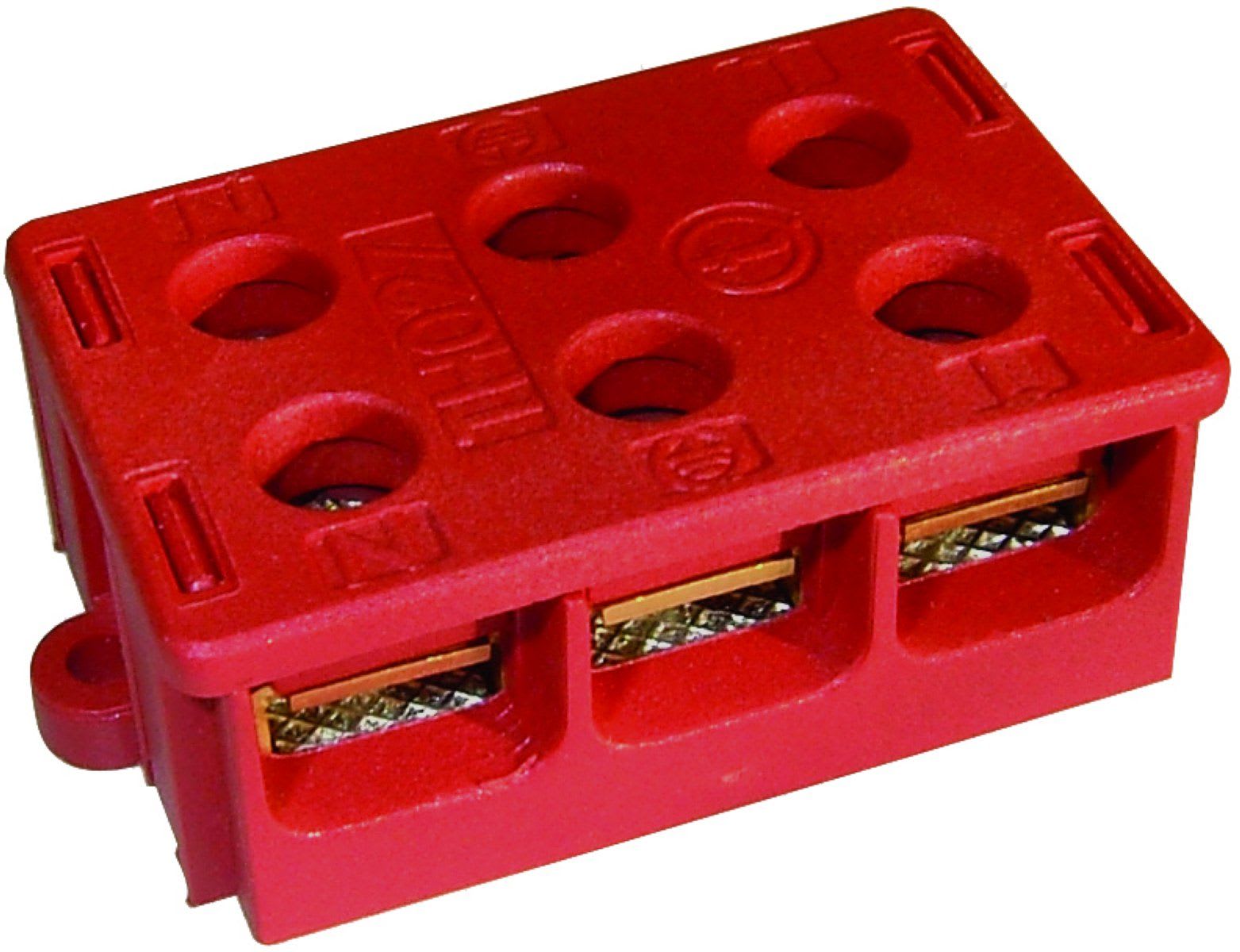 Seifel - Bornier TEEBLOCK 3 + 3 pôles - câble 6 mm²