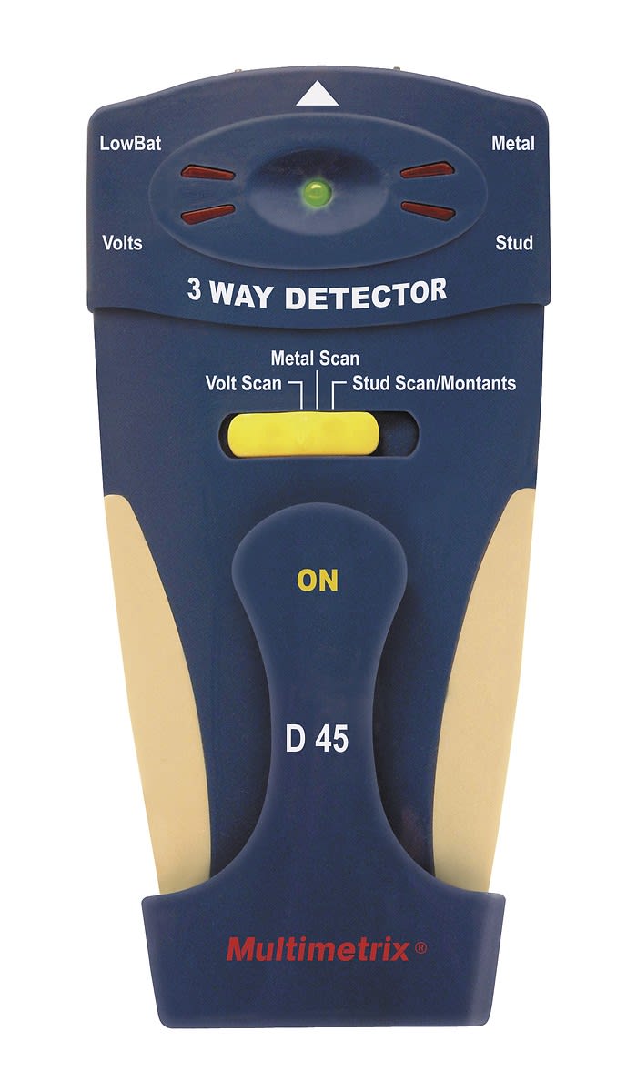 Multimetrix - D45 Détecteur de masses métalliques et montants bois