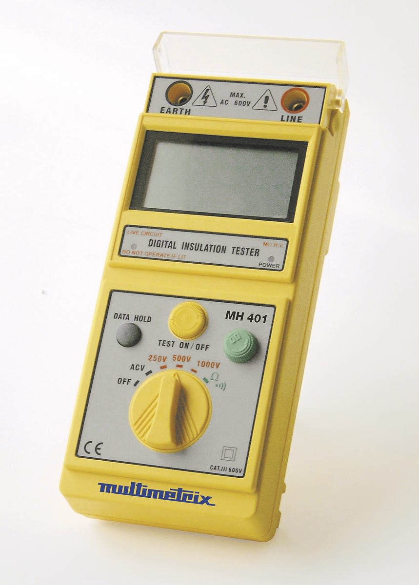 Multimetrix - Contrôleur d'isolement numérique 1kV MH401