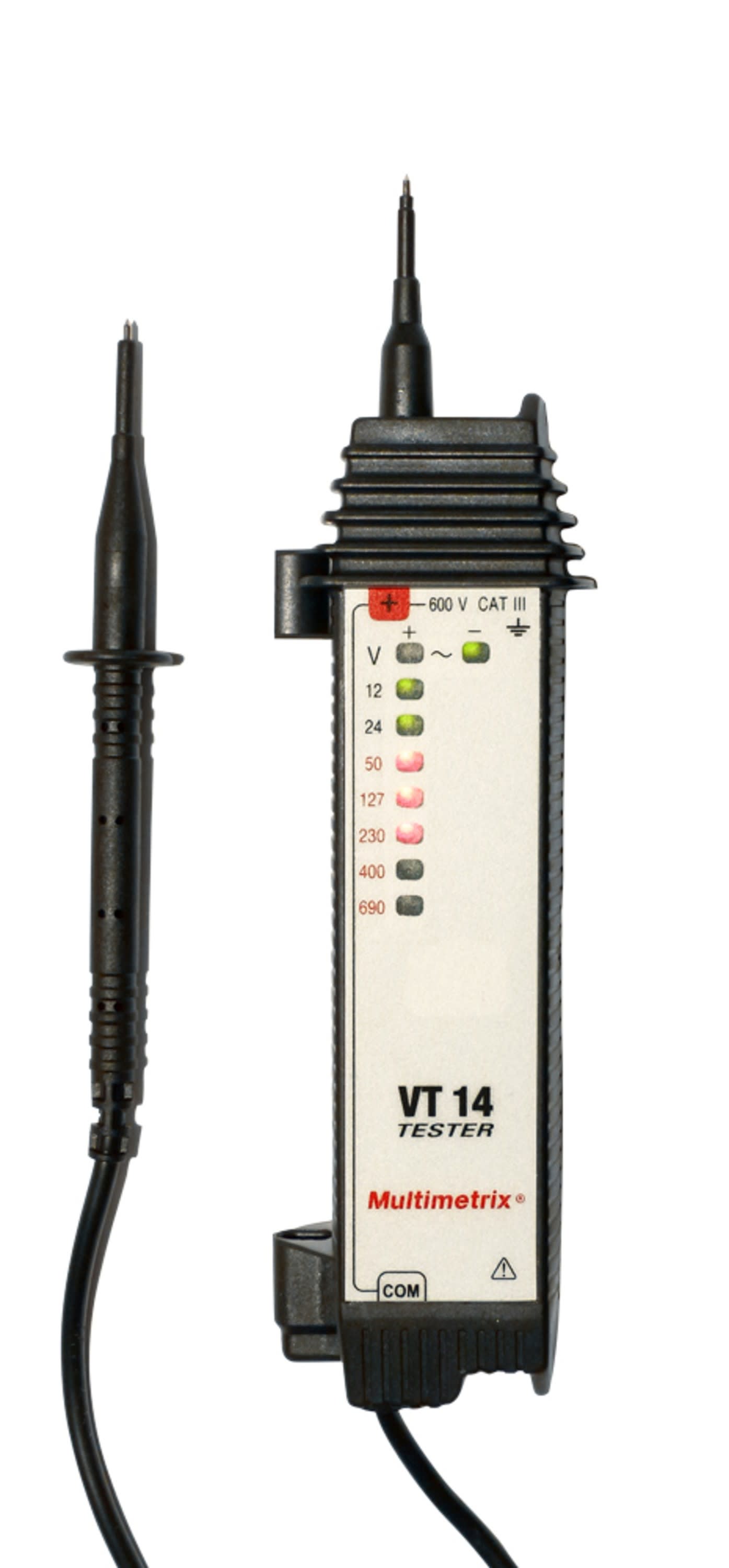 Multimetrix - VT14 Testeur de tension à leds / V AC-DC jusqu'à 690V