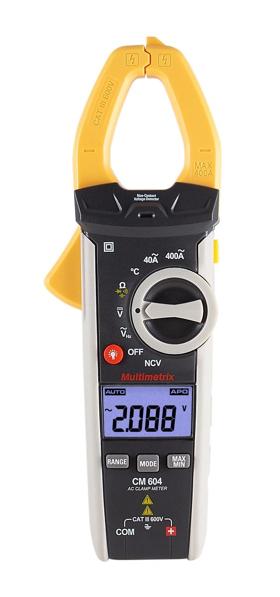 Multimetrix - CM 604 Pince multimètre numérique 600 A AC