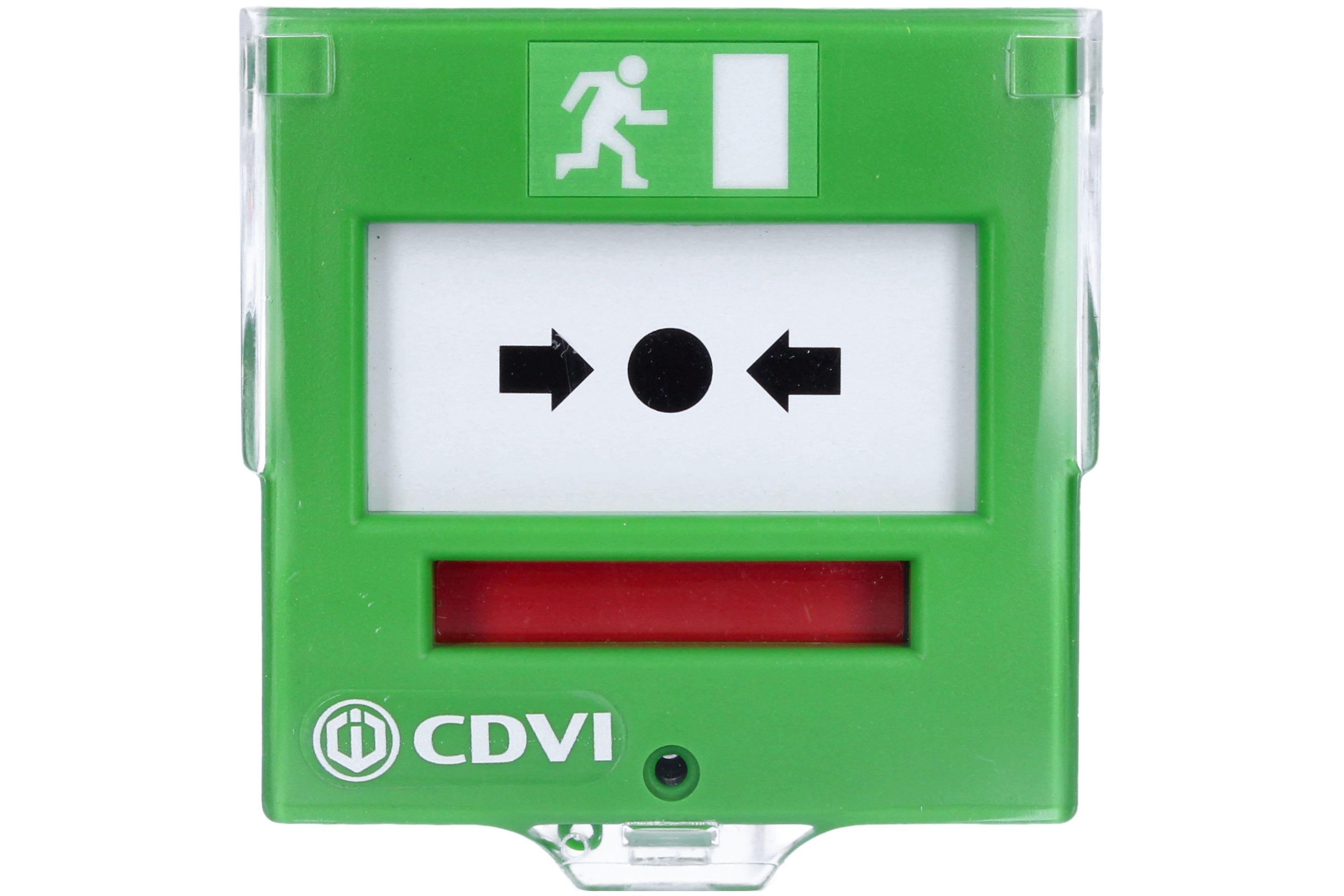 Cdvi - Bris de glace vert 2 contacts led membranes déformables