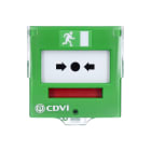 Cdvi - Bris de glace vert 2 contacts led membranes déformables