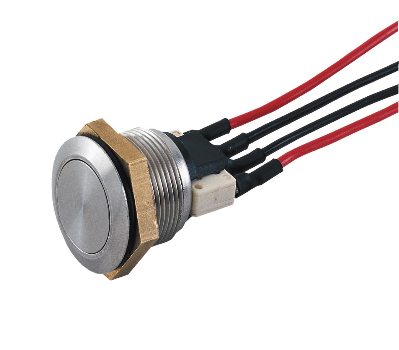 Cdvi - Bouton poussoir Inox NONF précâblé