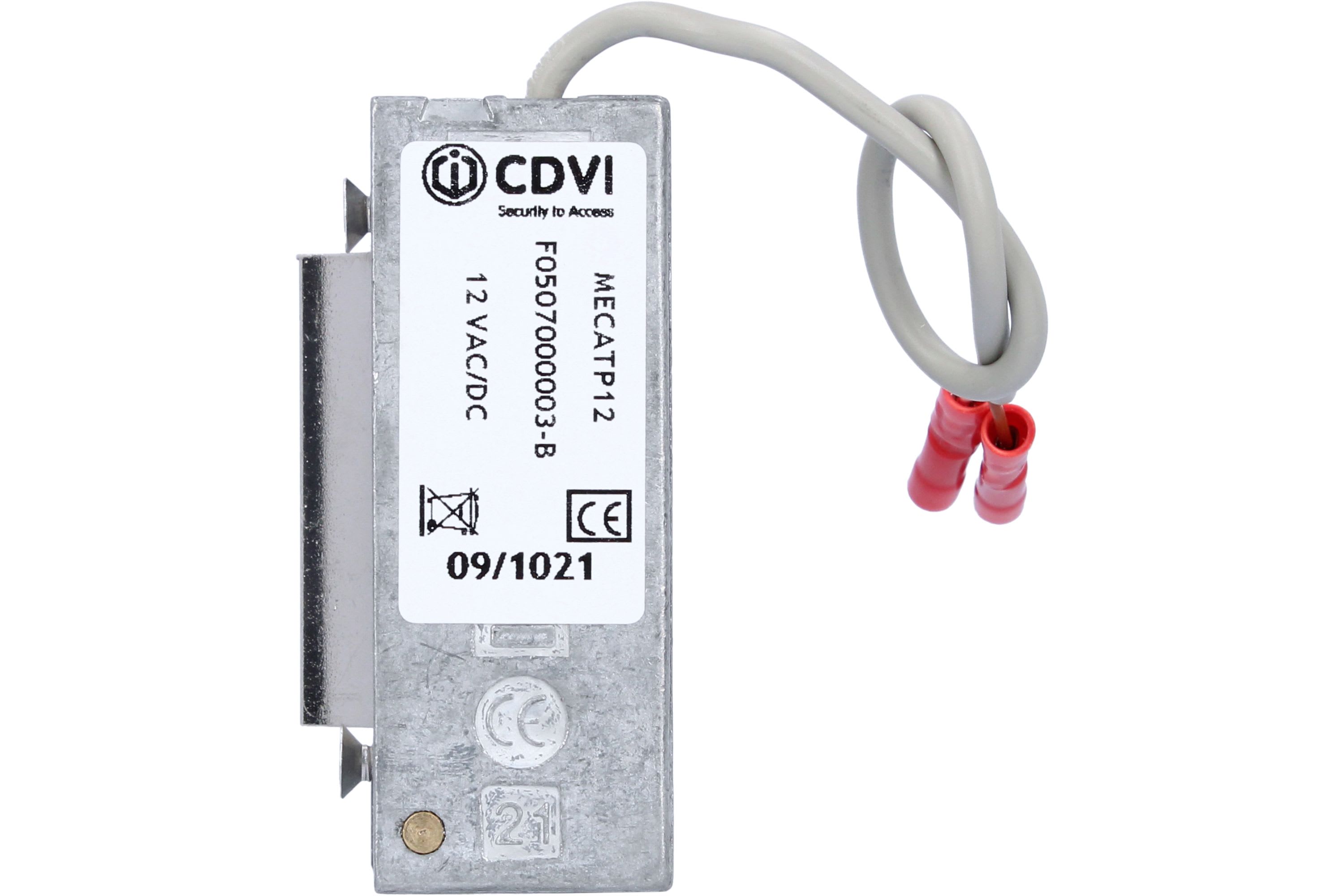 Cdvi - Gache antipanique 2 temps emission 12V AC-DC
