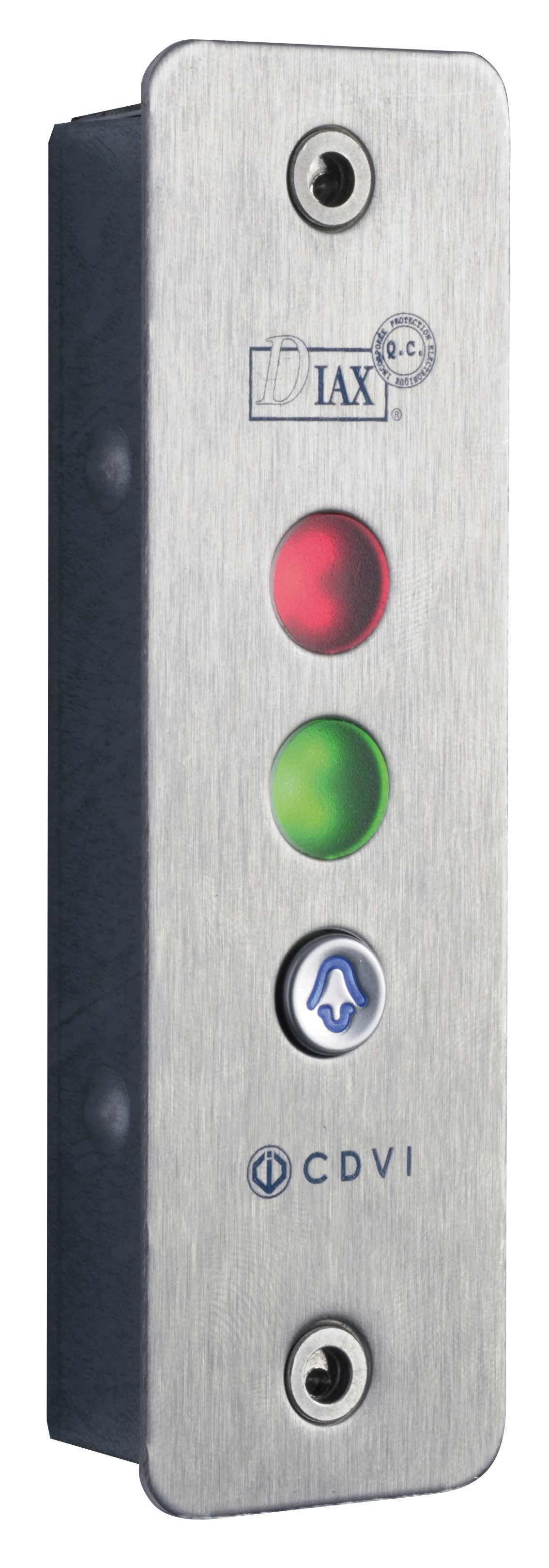 Cdvi - Sémaphore inox 2 leds encastré