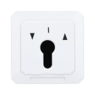 Cdvi - Contacteur à clé encastré sans cylindre 2NO/2NF