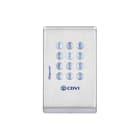 Cdvi - Clavier code Digicode inox -100 2 relais elec integree 12-24 VDC