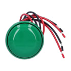 Cdvi - Bouton poussoir NONF précâblé - Choc - Vert