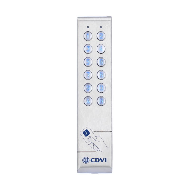 Cdvi - Lecteur inox 2*technologies proximité /clavier codé Digicode® Wiegand