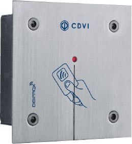 Cdvi - Lecteur proximité 125 Khz inox encastré Wiegand - Digiprox®