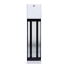 Cdvi - Ventouse 500kg applique - Signal NONF - Led et Relais - 12/24V DC - NFS 61-937
