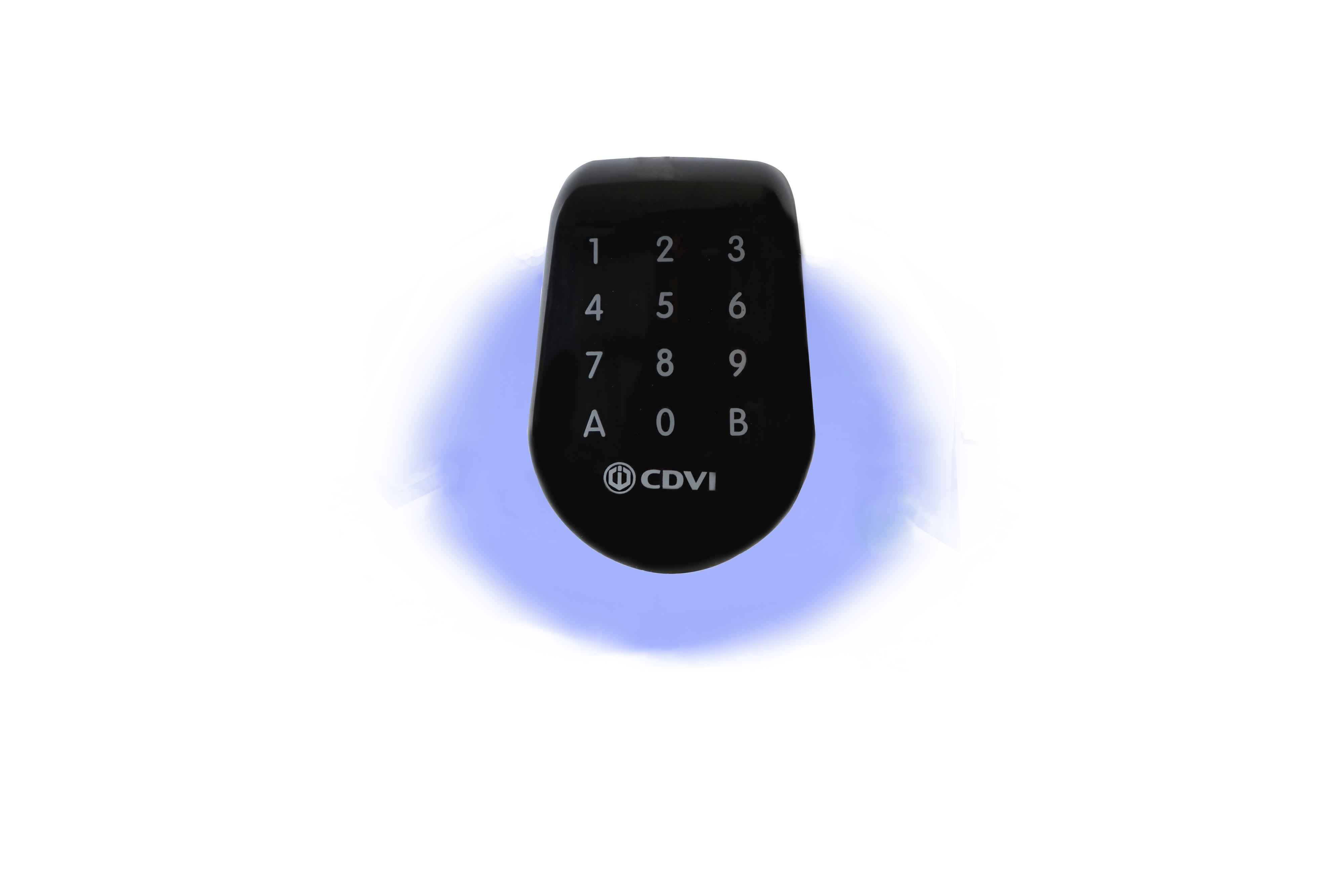 Cdvi - Mini centrale autonome code et badges noir