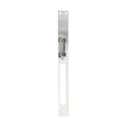 Cdvi - Gâche symétrique émission 1 temps 10/24V AC/DC 67mm + têtière inox