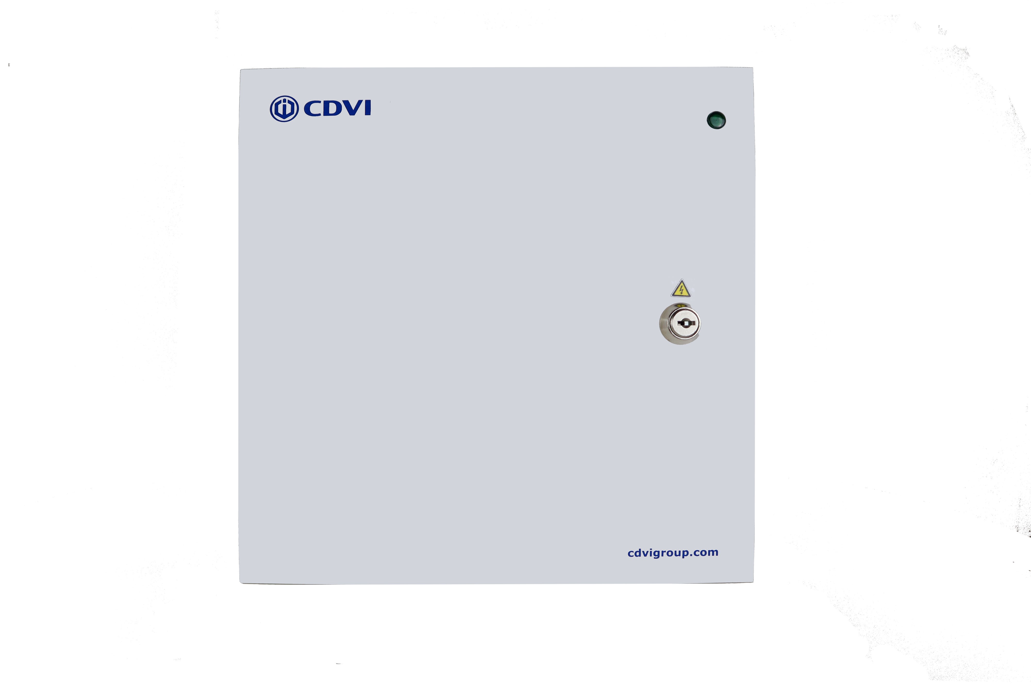 Cdvi - Contrôleur KRYPTO en coffret+alimentation POE ? 2 portes 4 lecteurs Bus/Wiegand
