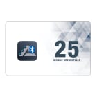 Cdvi - Licence de 25 badges mobile credential pour lecteur ATRIUM BT