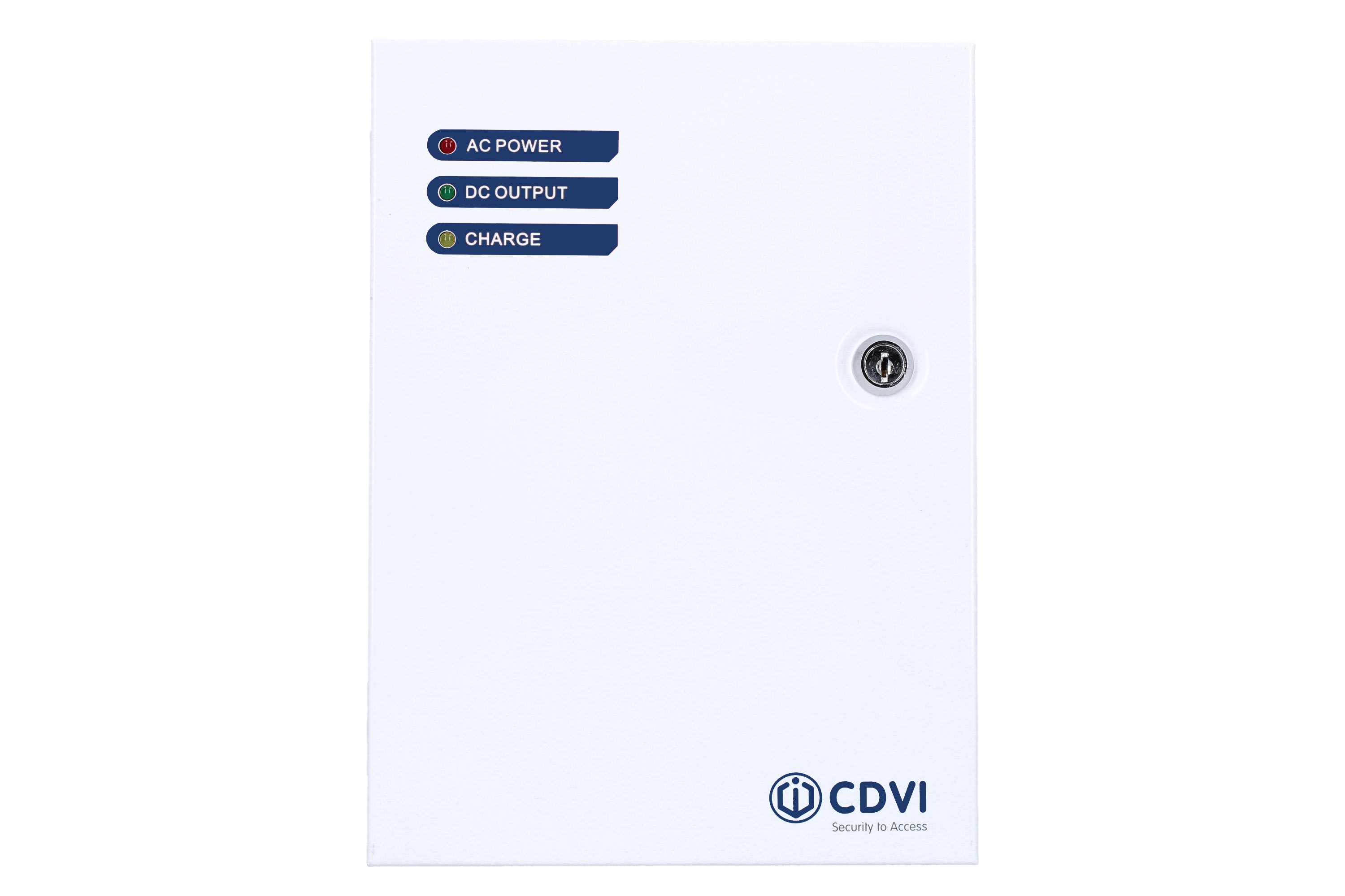 Cdvi - Alimentation secourable 12V 5A 3 LEDS en coffret métal sans batterie