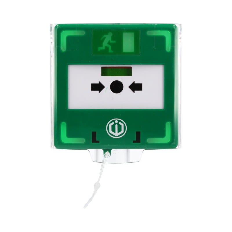 Cdvi - Boitier bris de glace vert 3 contacts lumineux & sonore ? Membranes déformables