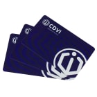 Cdvi - Lot de 10 badges U4GO bi-technologie 865MHz + Desfire® EV2 4K ? Format carte ISO