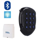 Cdvi - Clavier Digicode noir mat rétro-éclairé et électronique déportée avec Bluetooth