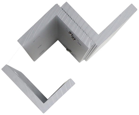 Cdvi - Ensemble de fixation pour ventouse 180kg équerres L+Z