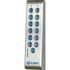 Clavier code Digicode fin inox -100 codes 2 relais 12 a 48 V DC