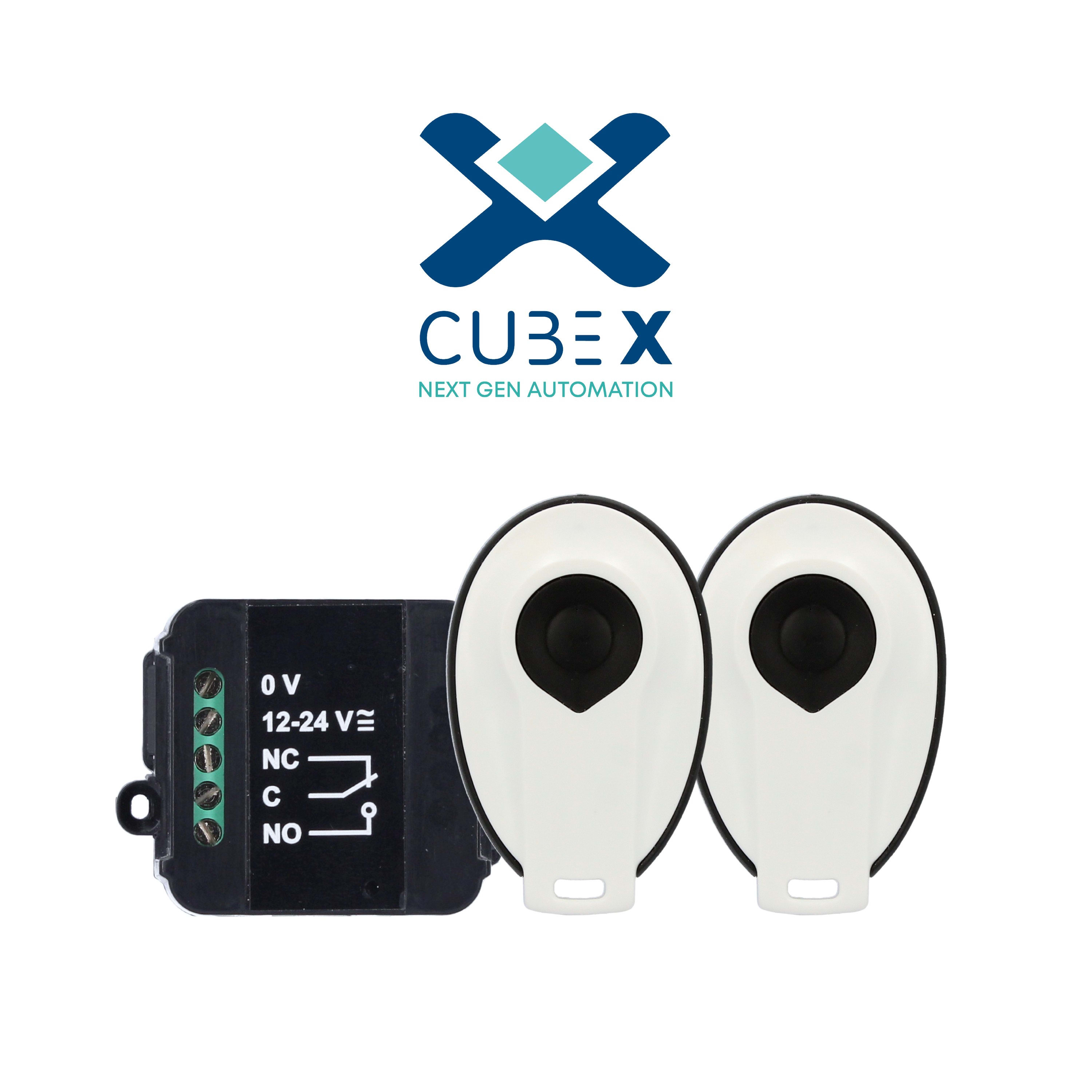 Cdvi - Kit récepteur Bluetooth CUBEPOWER + 2 télécommandes radio 1 canal S1TR2641E1