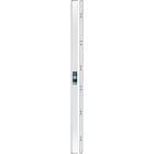 Cdvi - Serrure motorisée applique 4 pts 12V AC/DC droite - ht 2000mm - anti-effraction