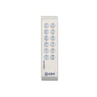 Cdvi - Clavier codé Digicode® fin BT Rétro-éclairé 3 relais déporté 100 codes 12/48V