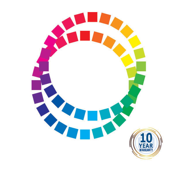 Cdvi - Option teinte RAL pour bandeaux & poignées ventouses