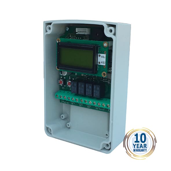 Cdvi - Recepteur 500 utilisateurs afficheur 2 relais 12-24 AC-DC 433 MHz