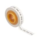 3M Electricite - Scotchcode Blister de 3 rubans Blanc imprimés "2" pour dévidoir STD 0-9