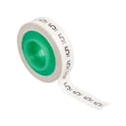 3M Electricite - Scotchcode Blister de 3 rubans Blanc imprimés "5" pour dévidoir STD 0-9