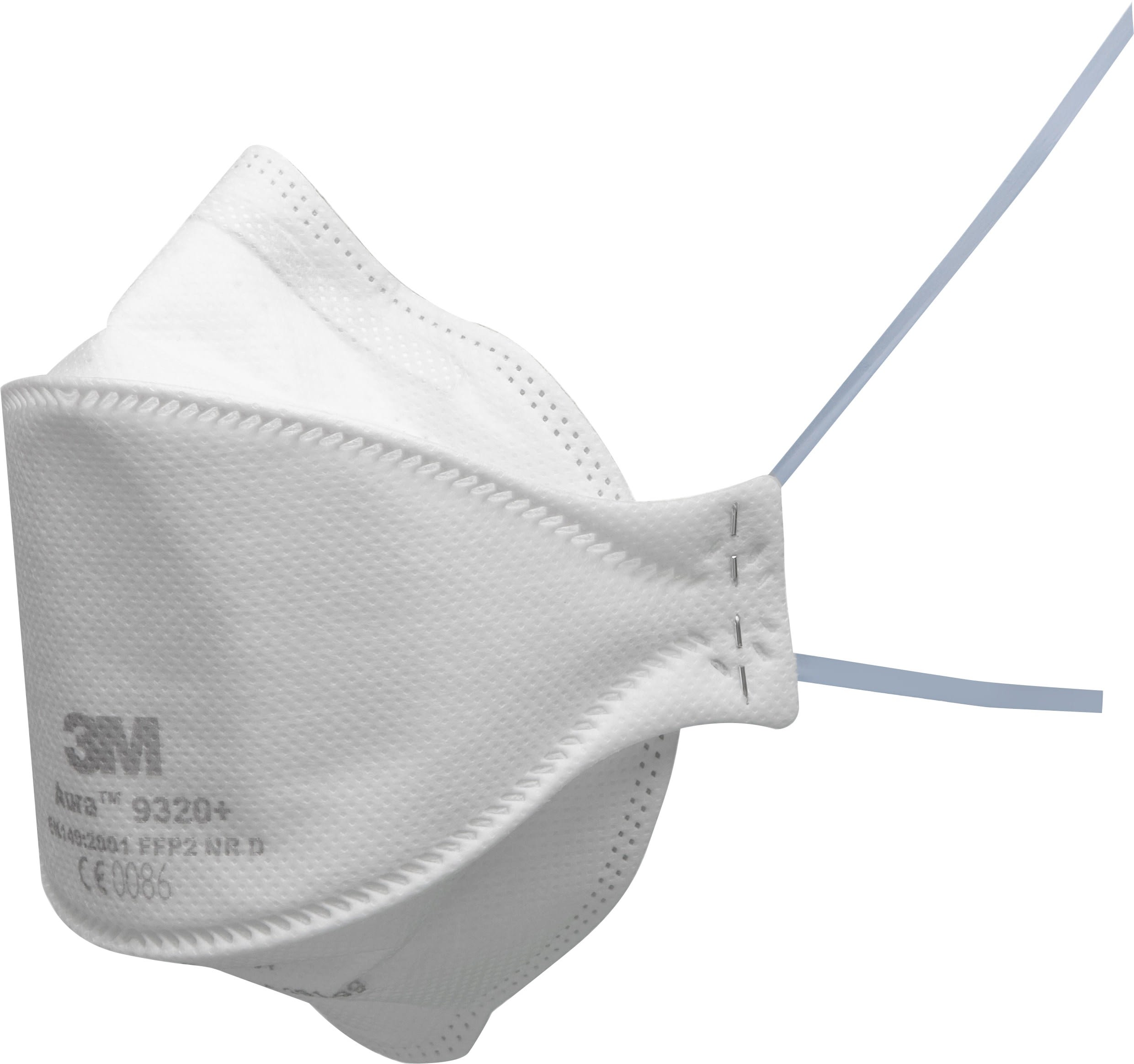 3M Electricite - Masque antipoussière 3M Aura, FFP2, sans soupape, série 9320+