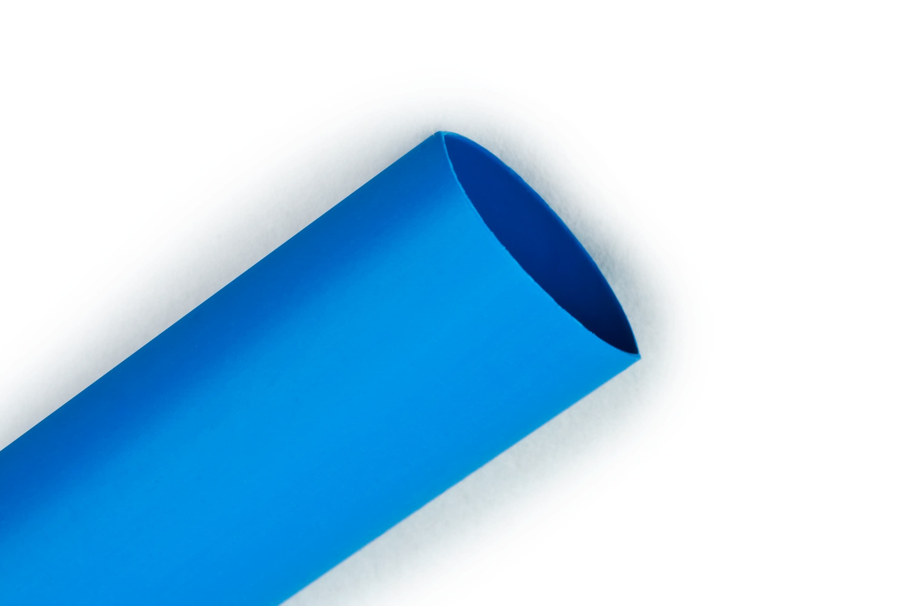 3M Electricite - GTI 3000 6/2mm Gaine Thermorétractable paroi fine en barre de 1m Bleue