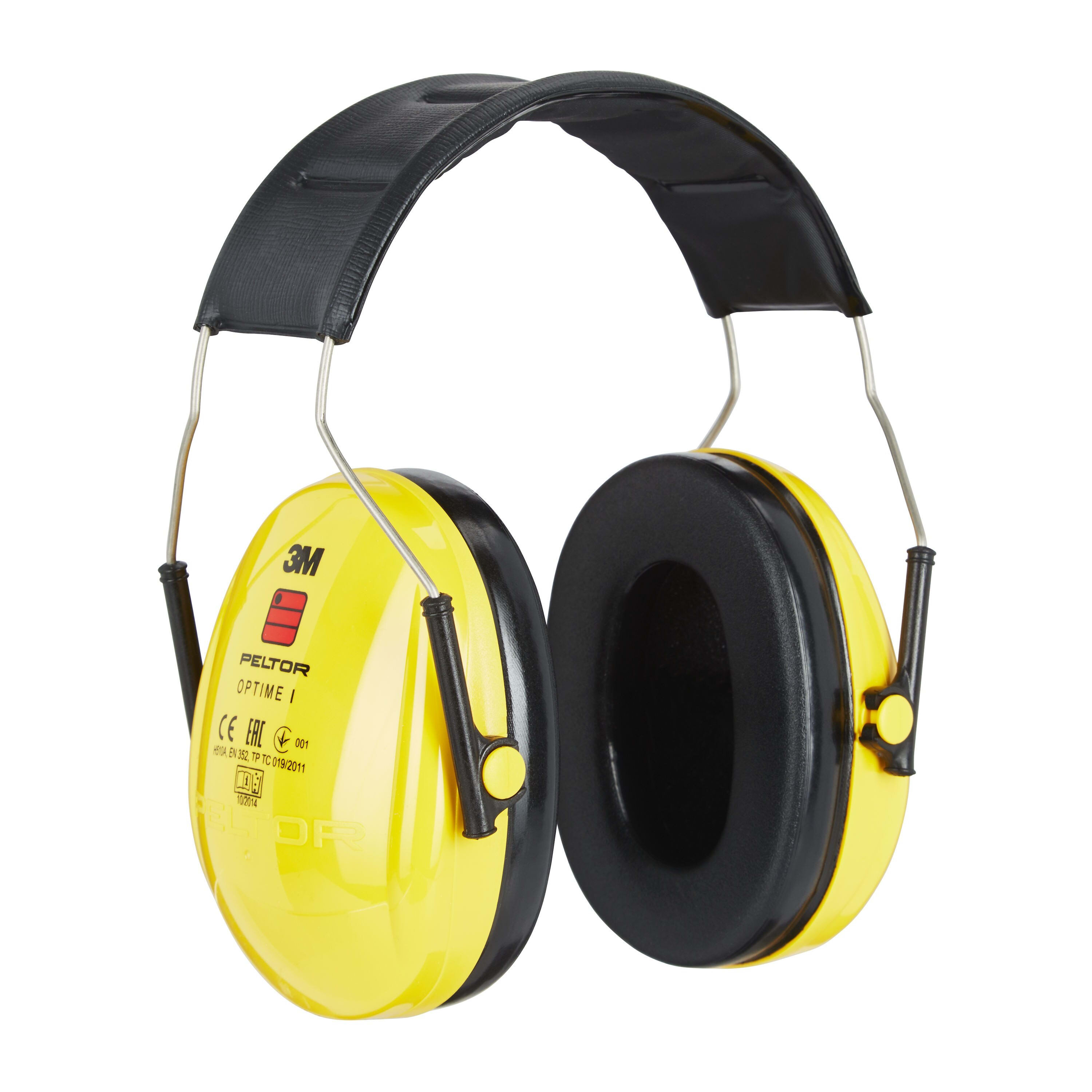 3M Electricite - Casque antibruit 3M PELTOR Optime I H510A-401 GU - Jaune - Serre-tête
