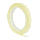 3M Electricite - 3M Ruban 1350F-Y1, 12mm x 66m x 0,06 mm, Jaune