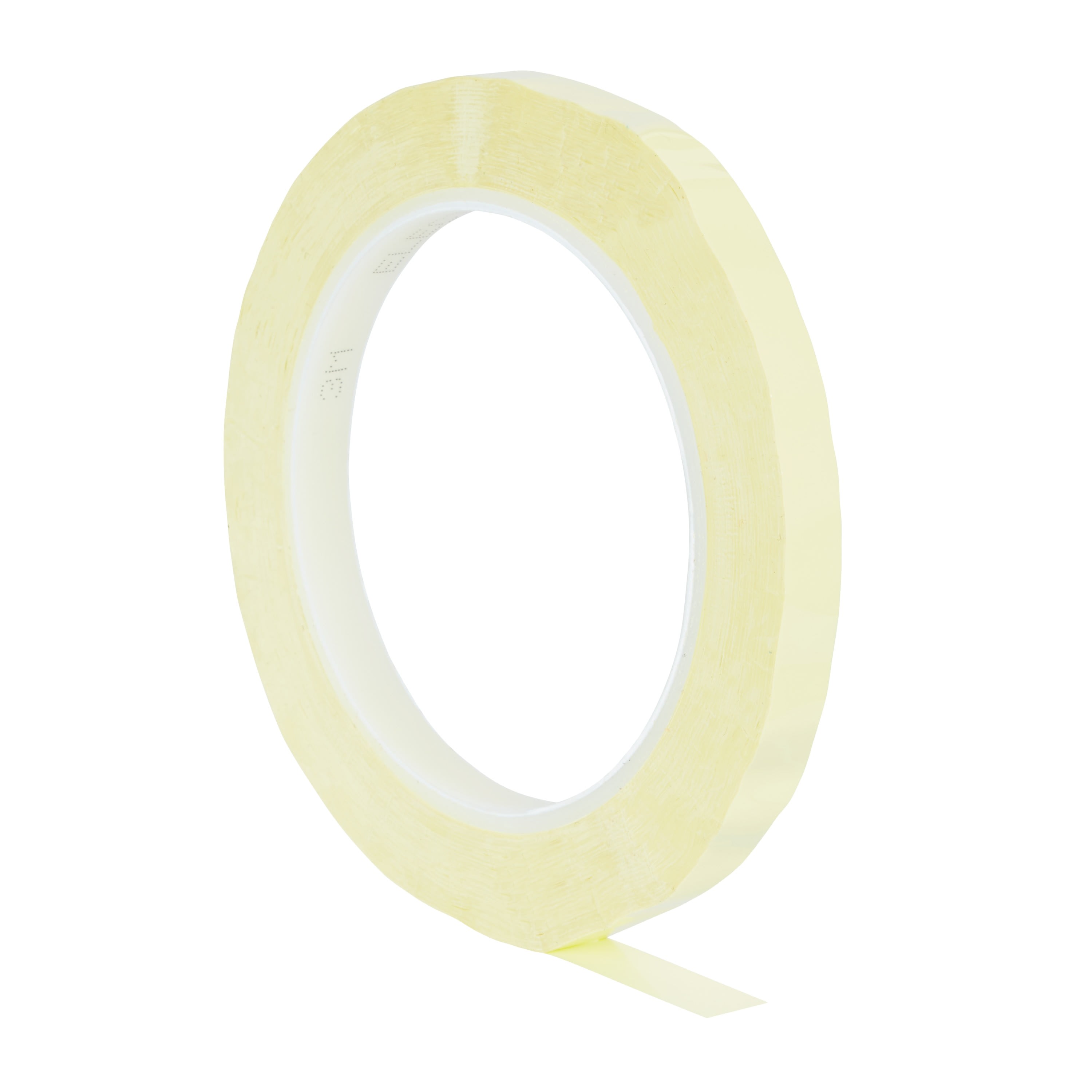 3M Electricite - 3M Ruban 1350F-Y1, 9mm x 66m x 0,06 mm, Jaune