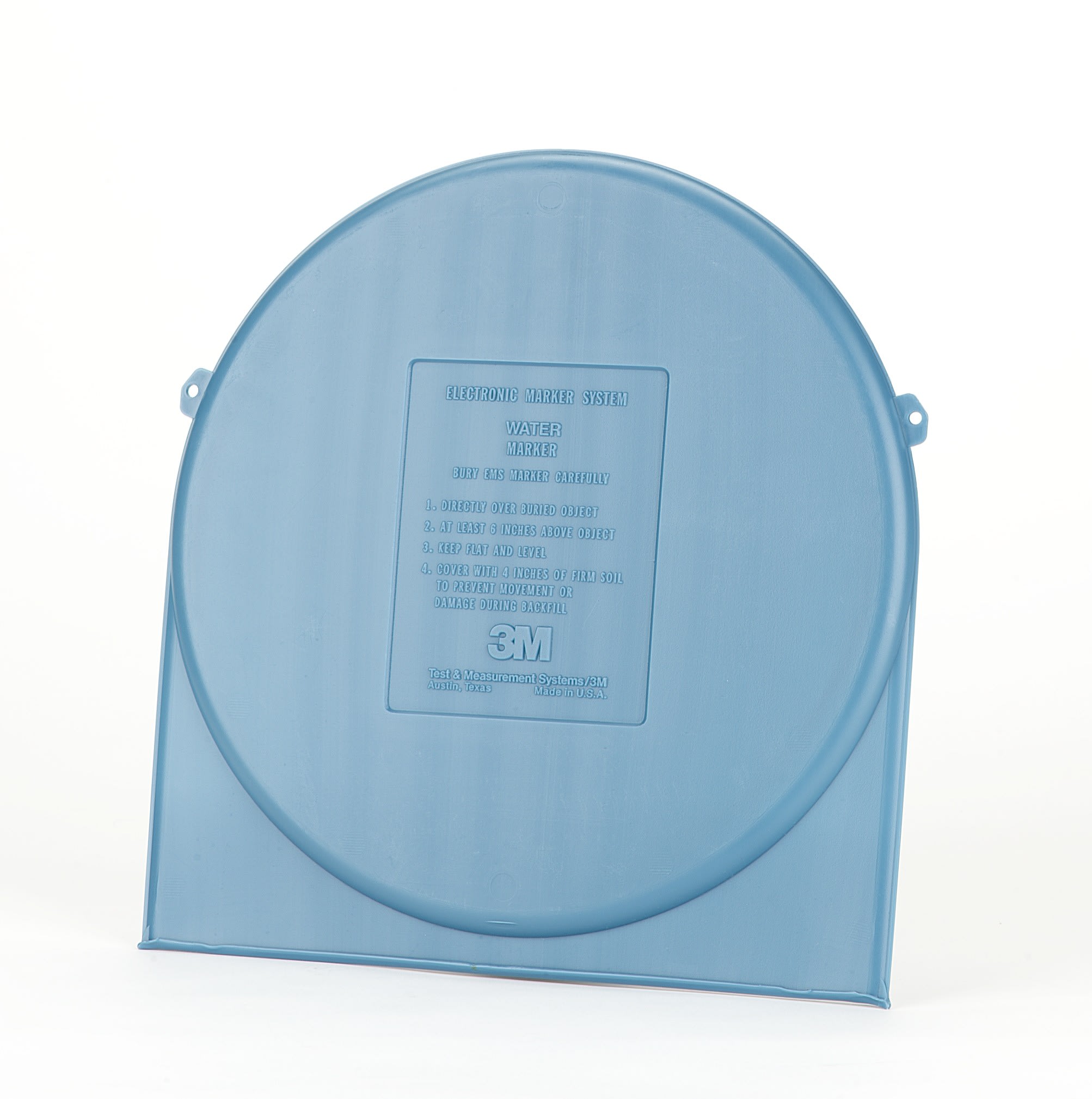 3M Electricite - 1252 marqueur plaque EMS eau bleu