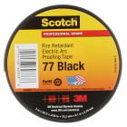 3M Electricite - 3M Scotch 77 Ruban retardateur de flamme élastomère Noir 76mm x 6,1m