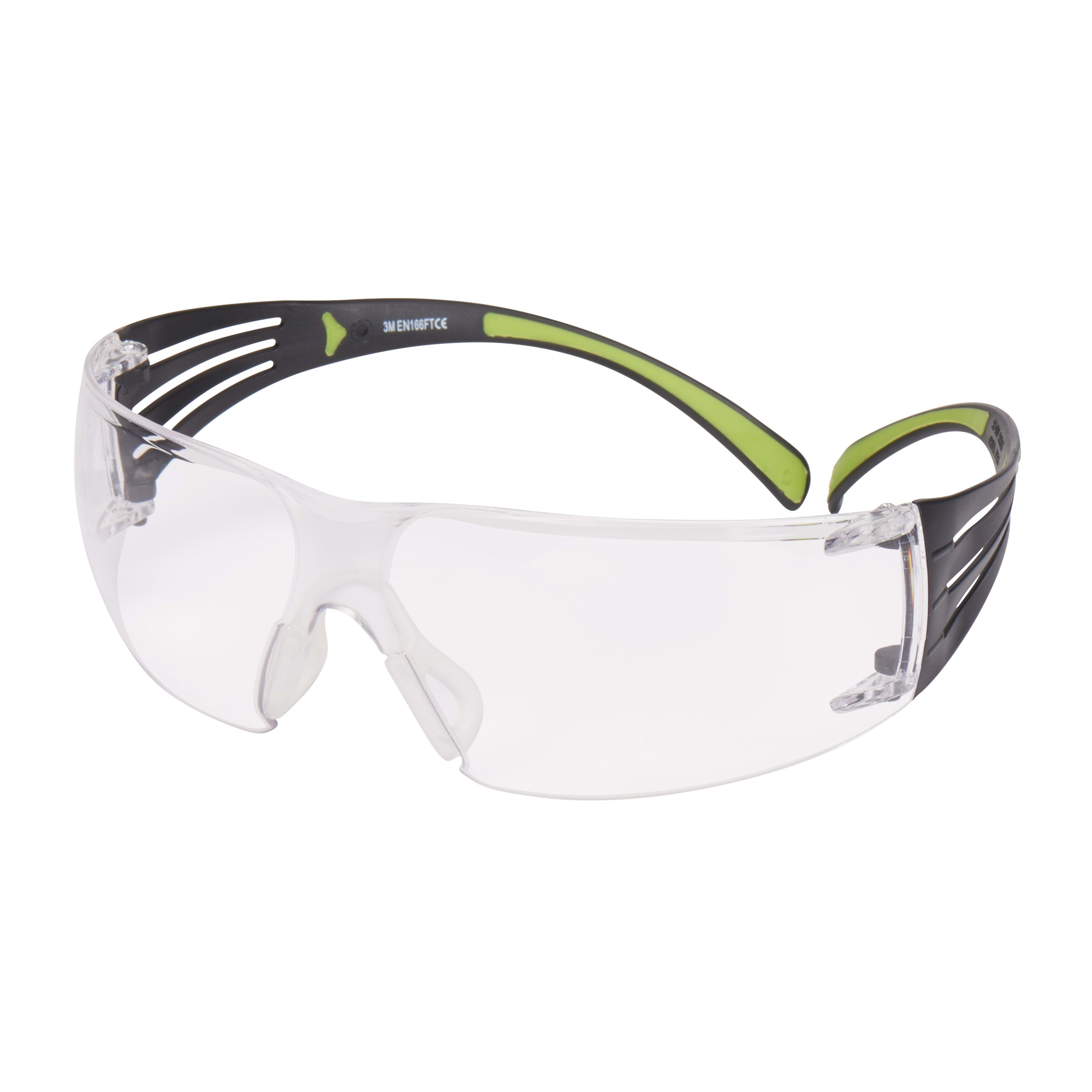 3M Electricite - Lunettes de sécurité 3M SecureFit, AR et AB, incolore, SF401AF-EU